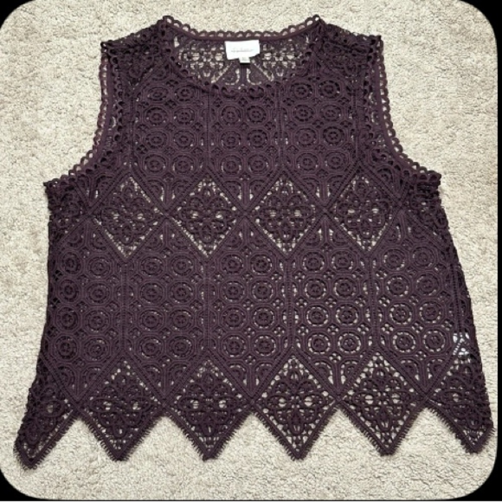 Crochet Sleeveless Top